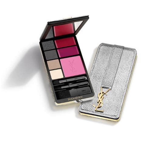 yves saint laurent silver edition travel makeup palette|ysl eye shadow palette.